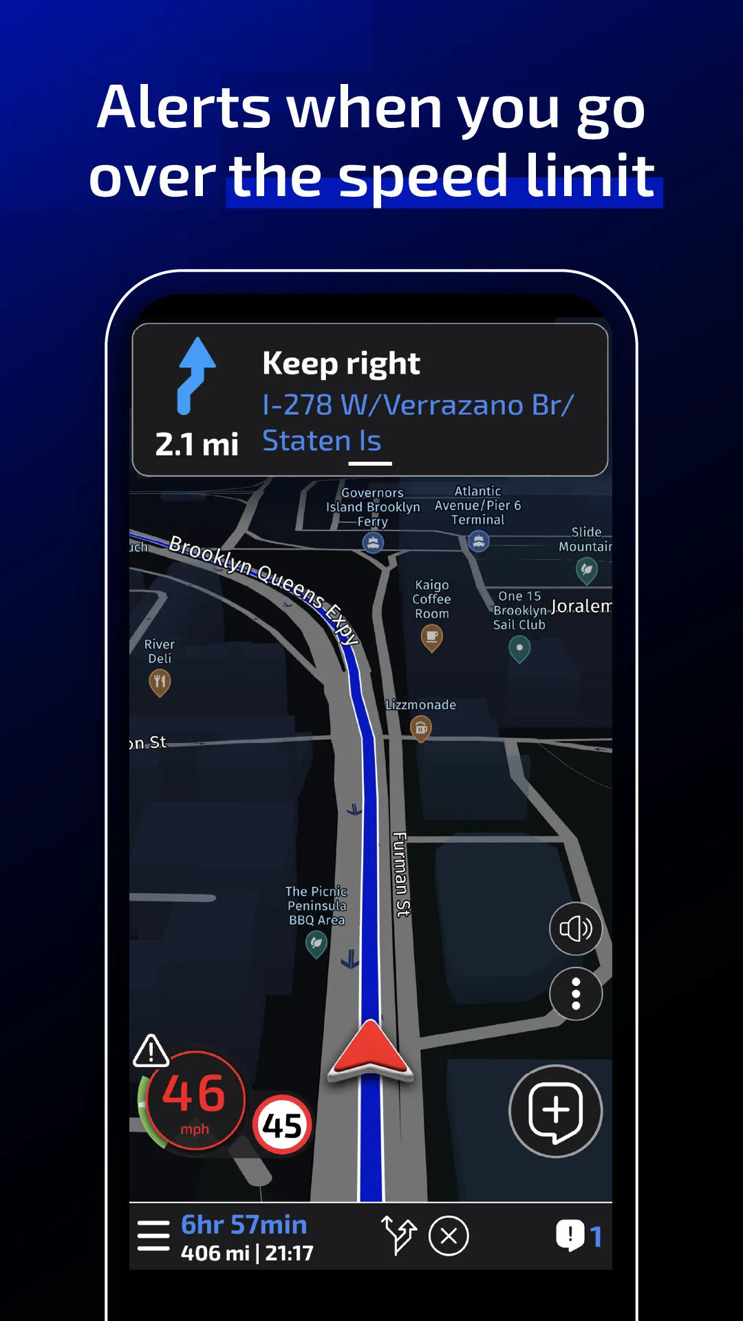 Radarbot Speed Camera Detector | Indus Appstore | Screenshot