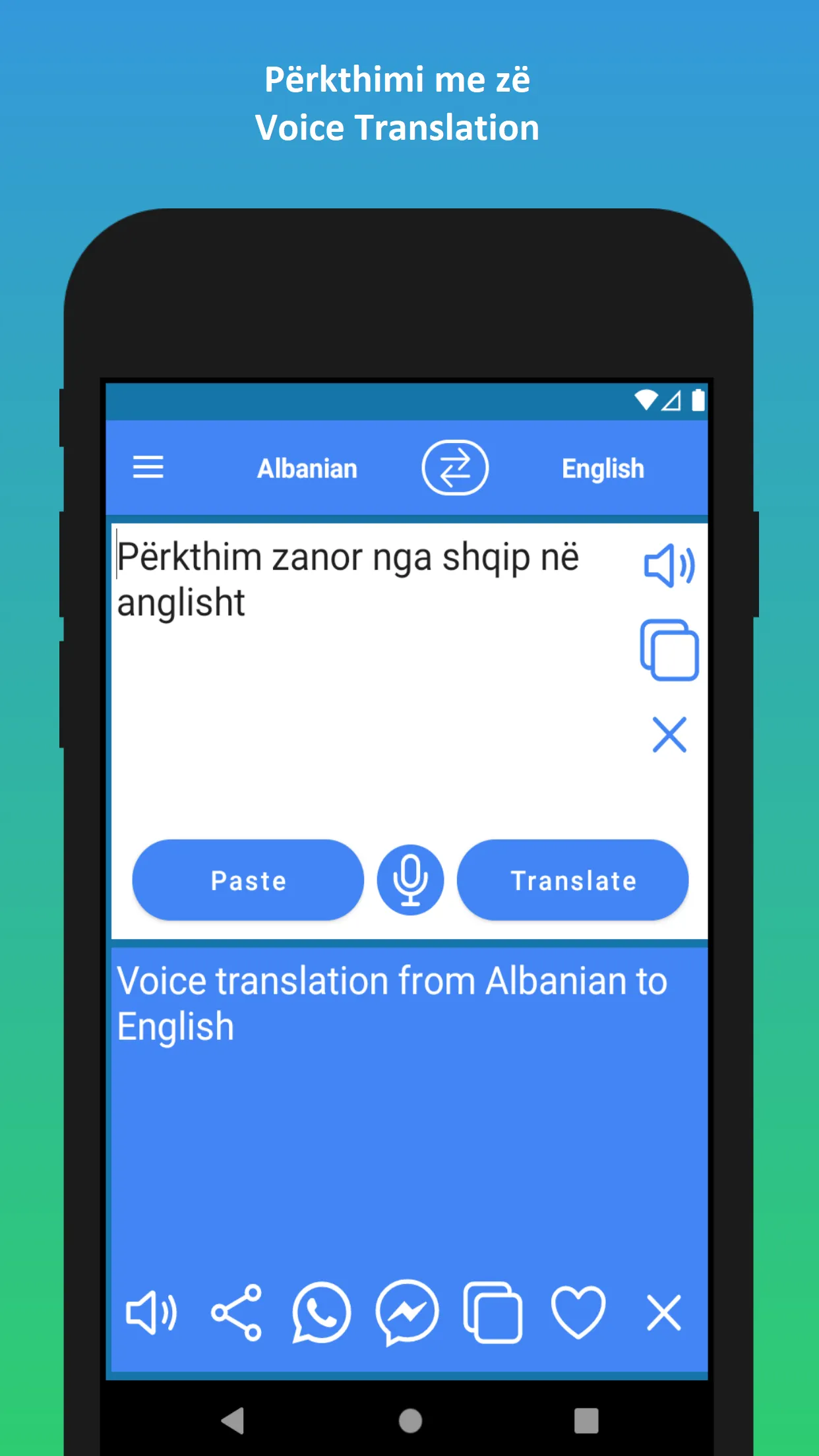 Albanian to English Translator | Indus Appstore | Screenshot