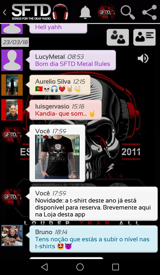 SFTD Rock Metal Radio | Indus Appstore | Screenshot