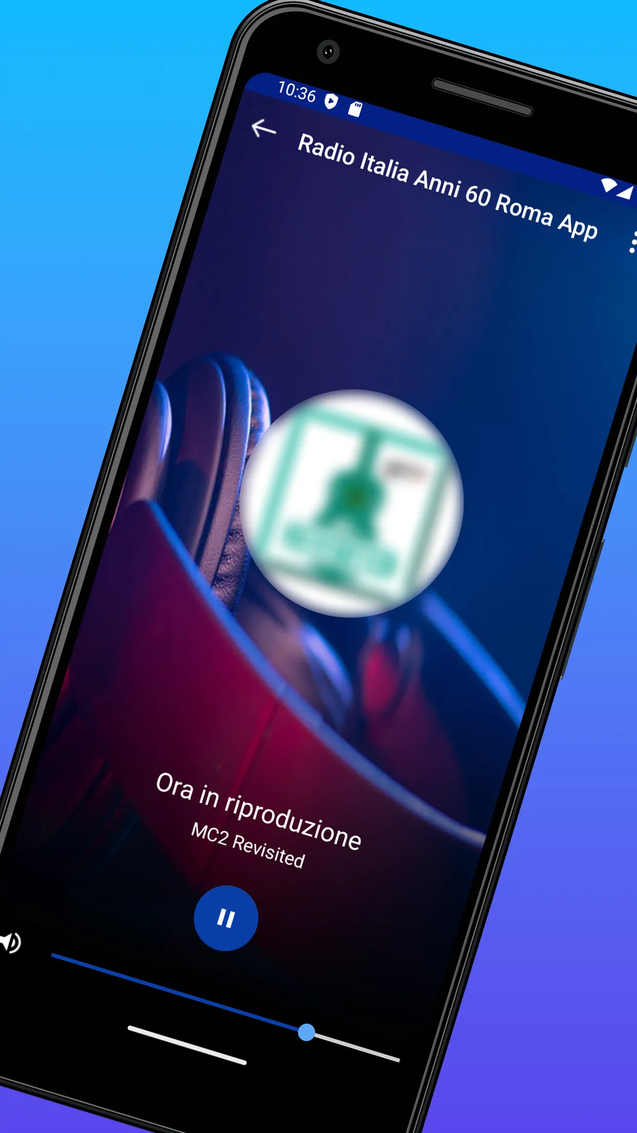 Radio Italia Anni 60 Roma App | Indus Appstore | Screenshot
