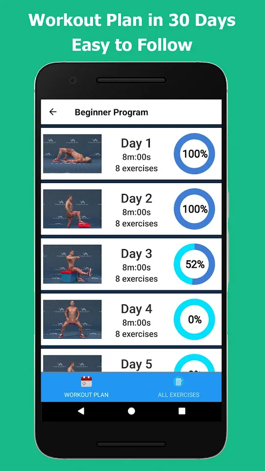 Strong Legs in 30 Days | Indus Appstore | Screenshot