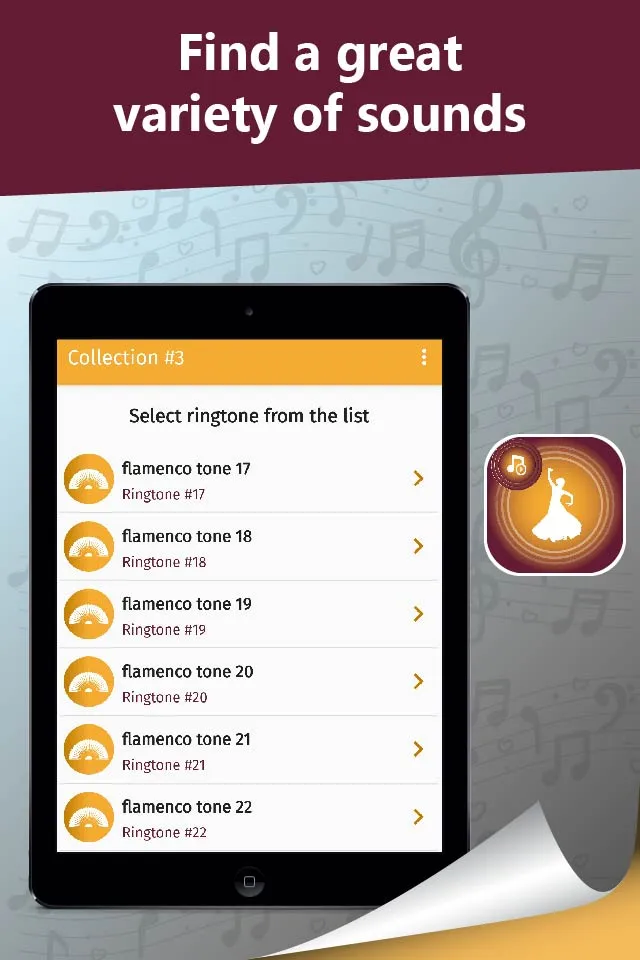 Ringtones Flamenco | Indus Appstore | Screenshot