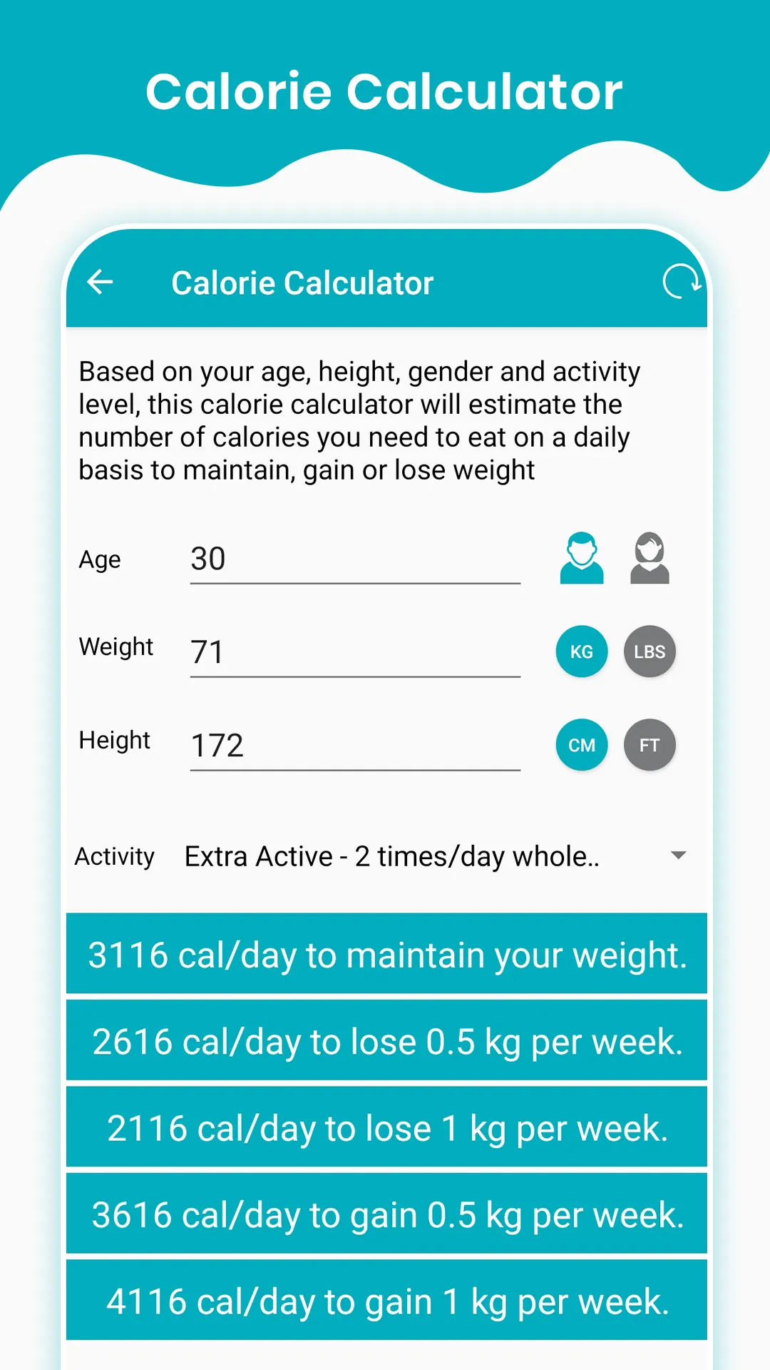 BMI Calculator & Ideal Weight | Indus Appstore | Screenshot