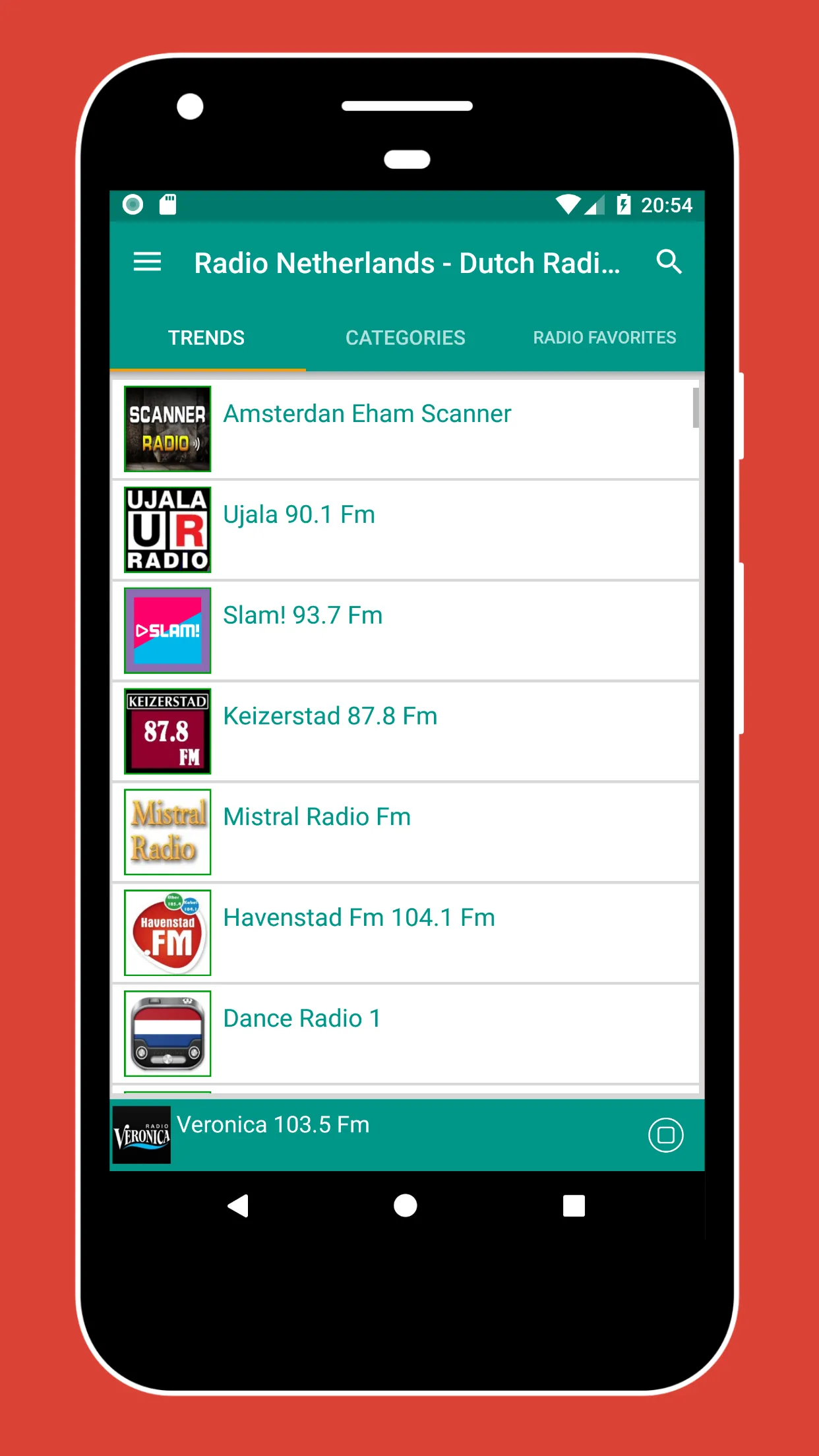 Radio Netherlands - Radio FM | Indus Appstore | Screenshot