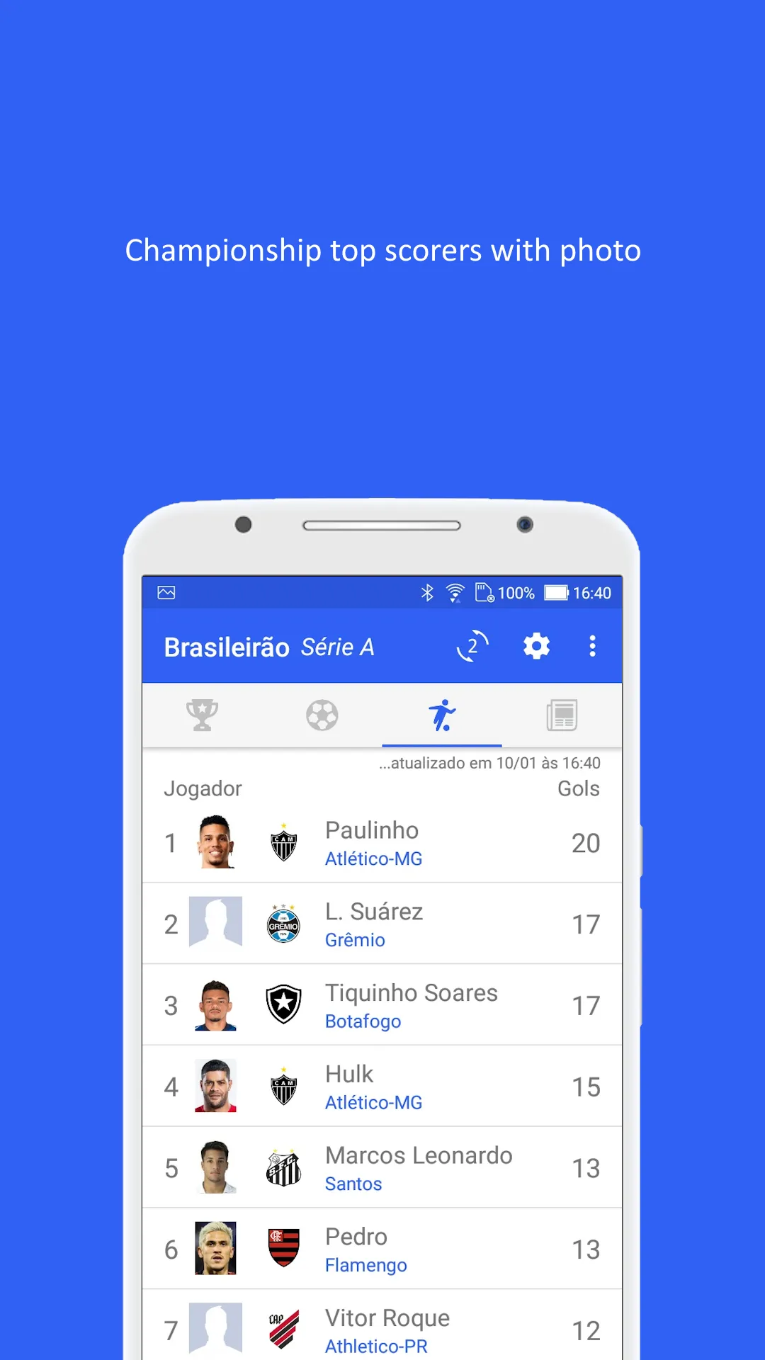 Brasileirão 2024: Série A e B | Indus Appstore | Screenshot