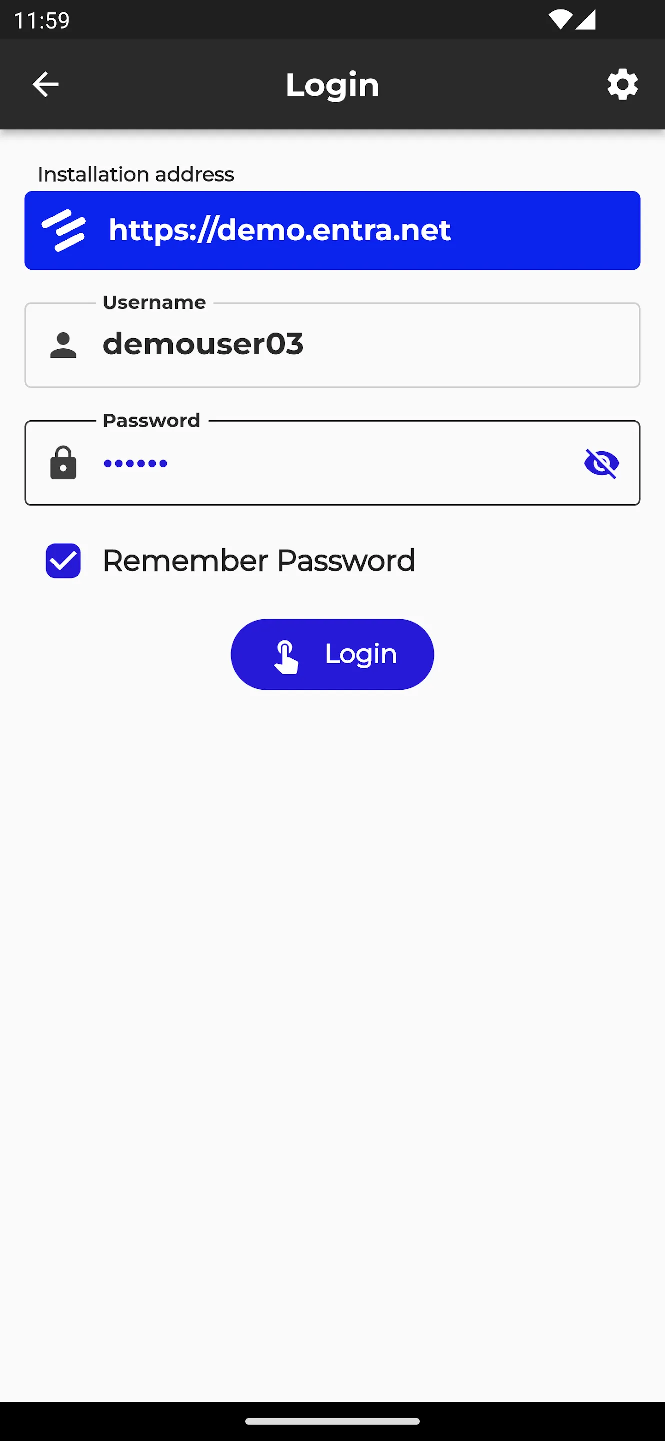 Entranet | Indus Appstore | Screenshot