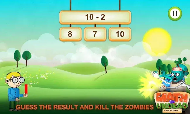 Math vs. Undead: Math Workout | Indus Appstore | Screenshot