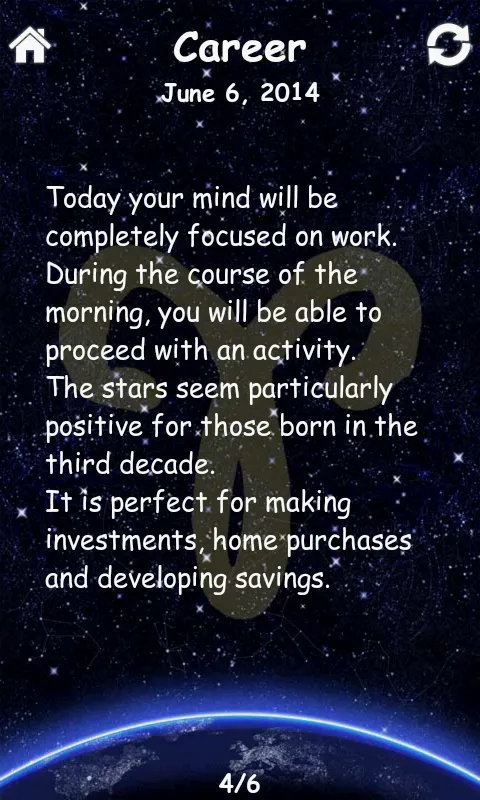 Daily Horoscope | Indus Appstore | Screenshot