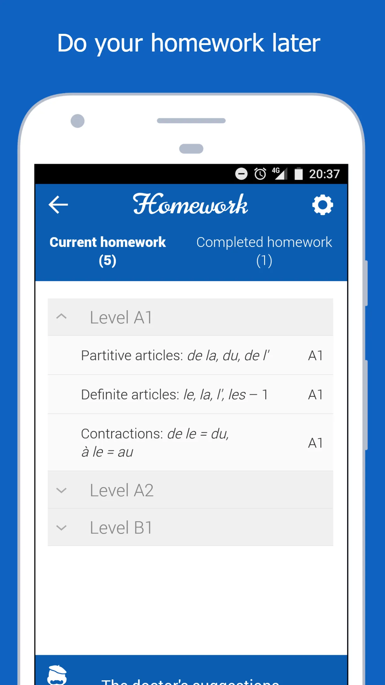 Dr French, French grammar | Indus Appstore | Screenshot