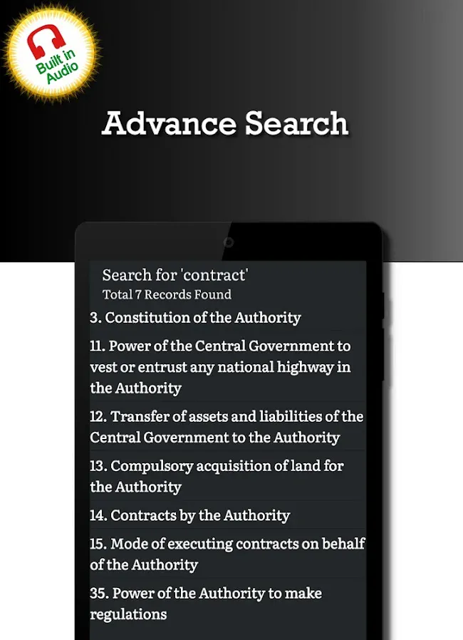 National Highways Authority of India Act 1988-NHAI | Indus Appstore | Screenshot