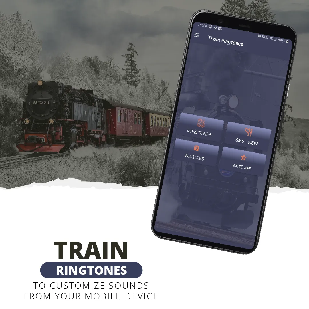 train ringtones, sounds | Indus Appstore | Screenshot