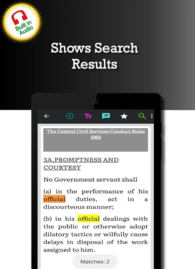 CCS (CONDUCT) RULES 1964 | Indus Appstore | Screenshot