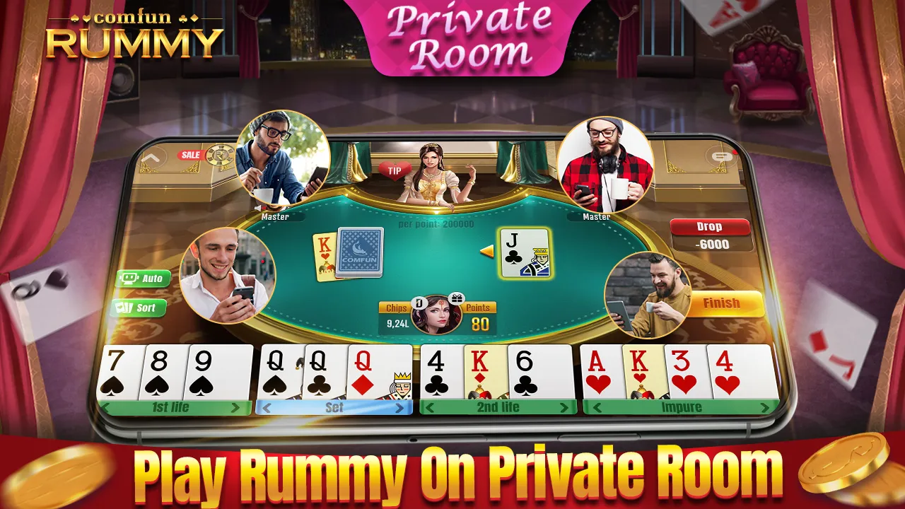 Indian Rummy Comfun Online | Indus Appstore | Screenshot