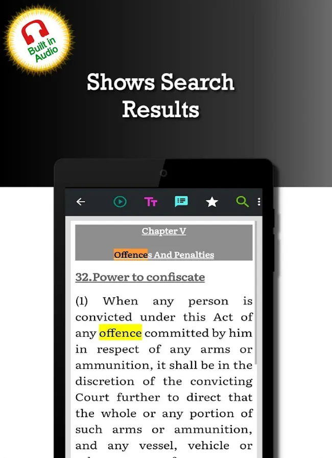 Arms Act 1959 | Indus Appstore | Screenshot