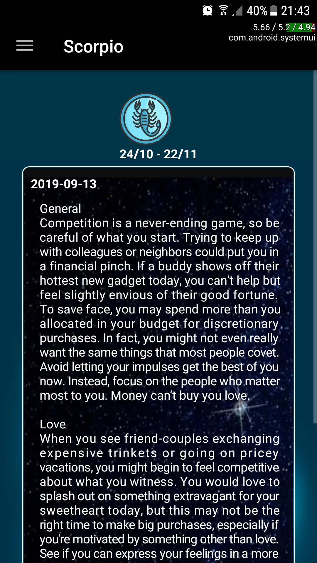 Horoscope 2025 | Indus Appstore | Screenshot