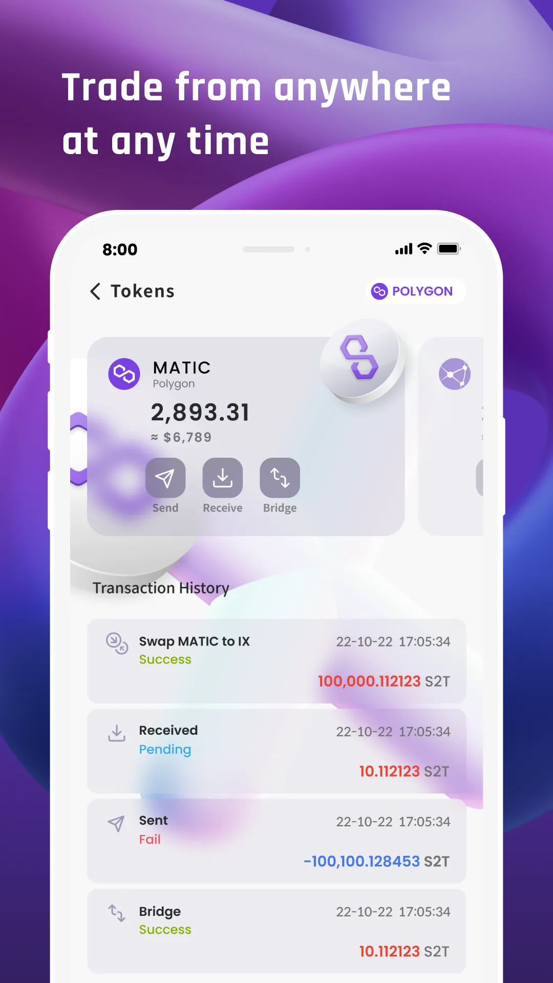 Intella X Wallet | Indus Appstore | Screenshot