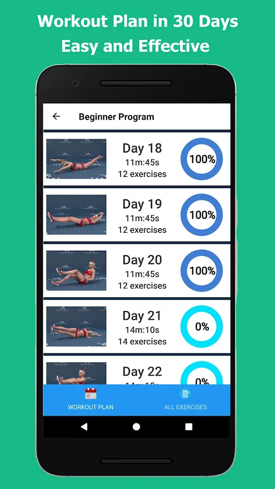 Lose Belly Fat in 30 Days | Indus Appstore | Screenshot