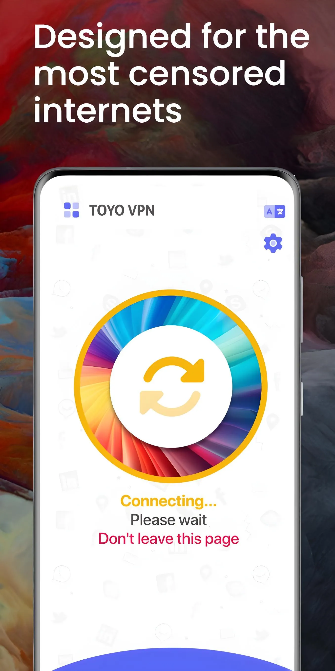 TOYO VPN -Super Fast VPN Proxy | Indus Appstore | Screenshot