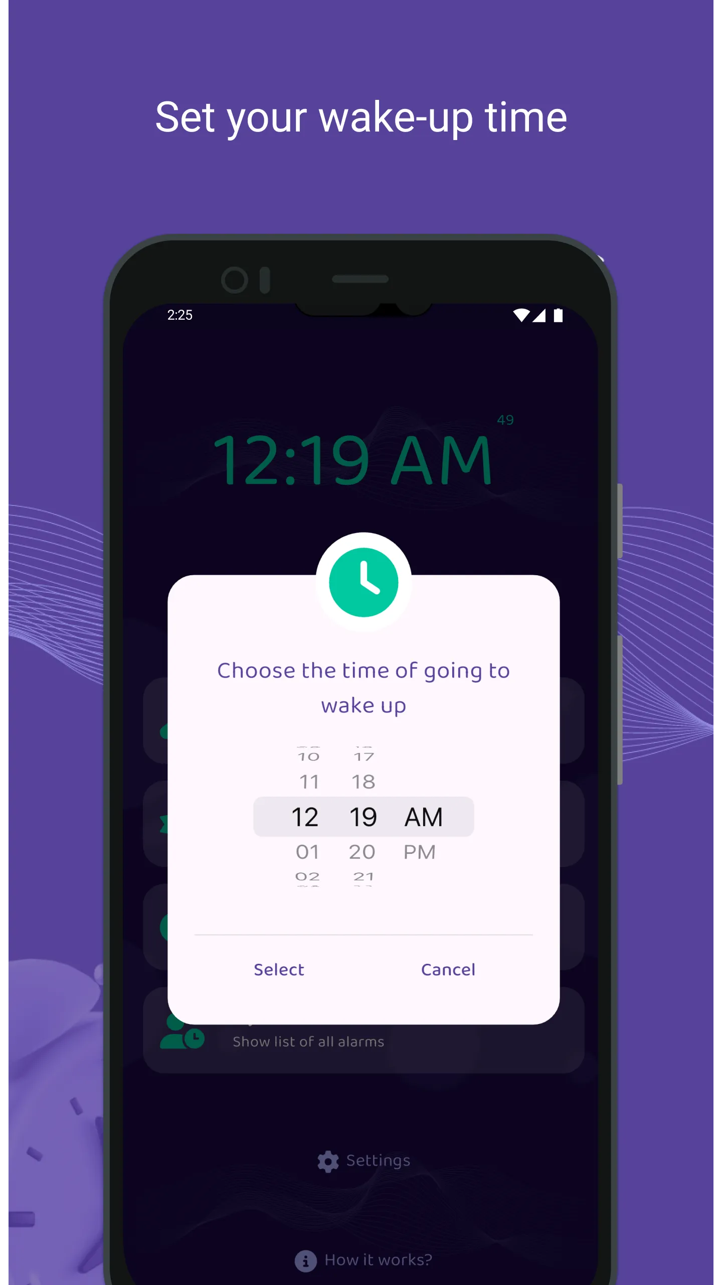 Sleep Hours Alarm | Indus Appstore | Screenshot