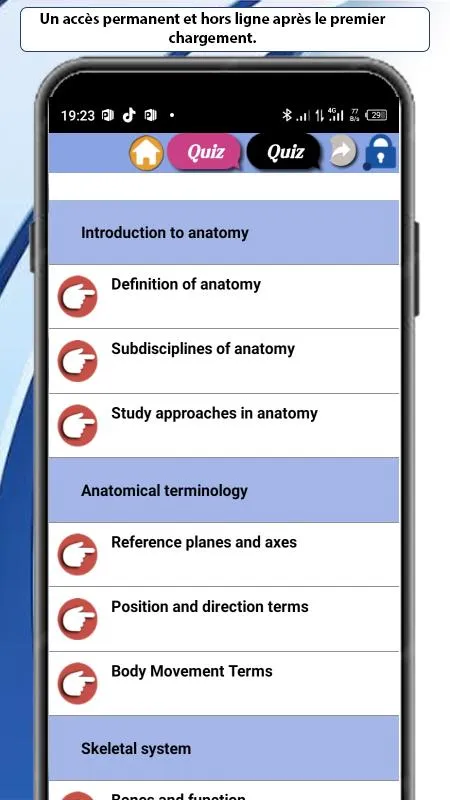 Anatomy course | Indus Appstore | Screenshot