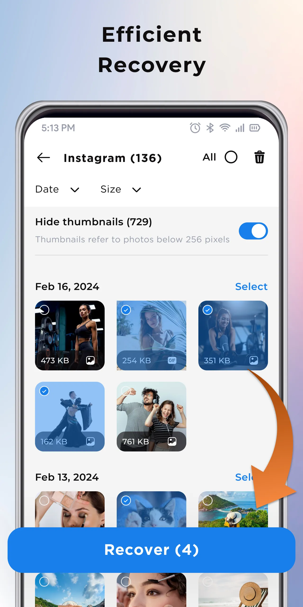 Restore Old Deleted Photos | Indus Appstore | Screenshot