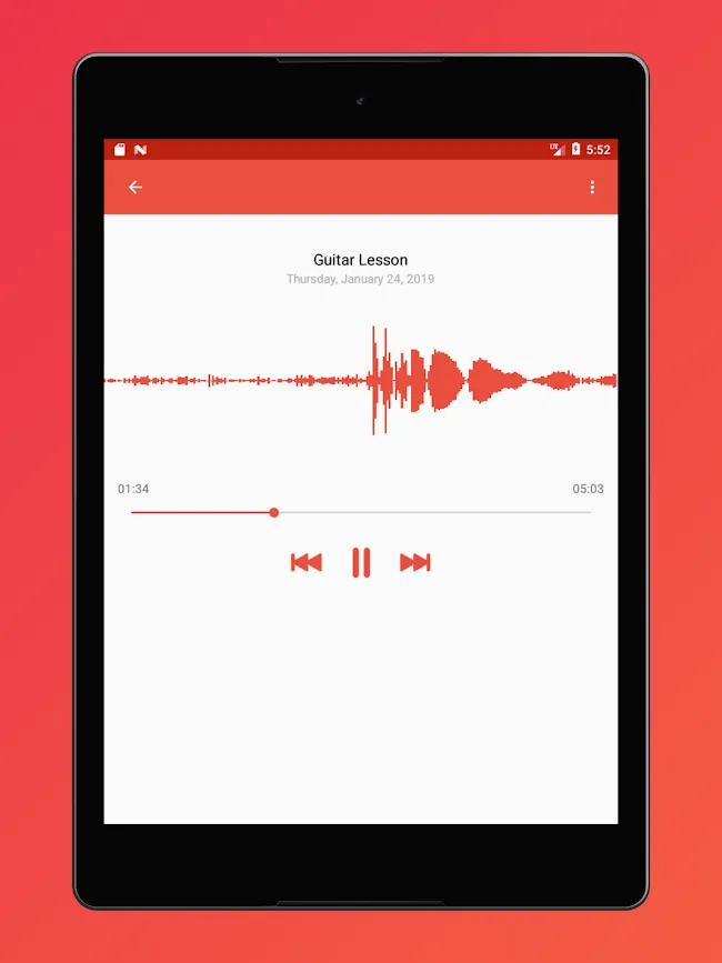 HD MP3 Voice Recorder | Indus Appstore | Screenshot