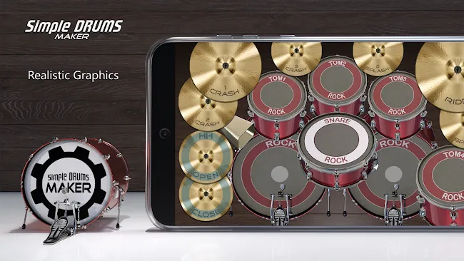 Drums Maker: Drum simulator | Indus Appstore | Screenshot