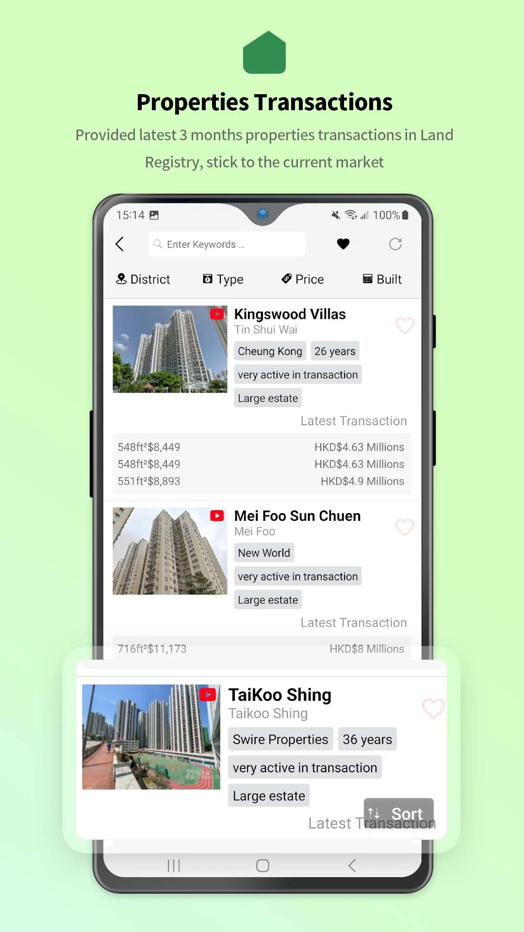 28Hse 香港屋網 - HK Property | Indus Appstore | Screenshot