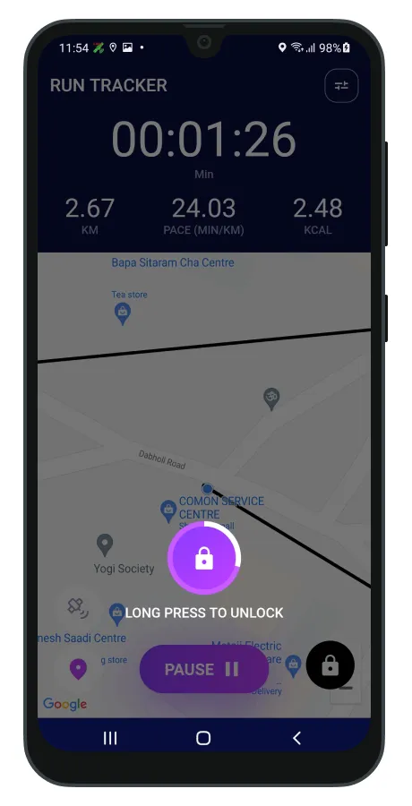 Running Tracker - Step Counter | Indus Appstore | Screenshot