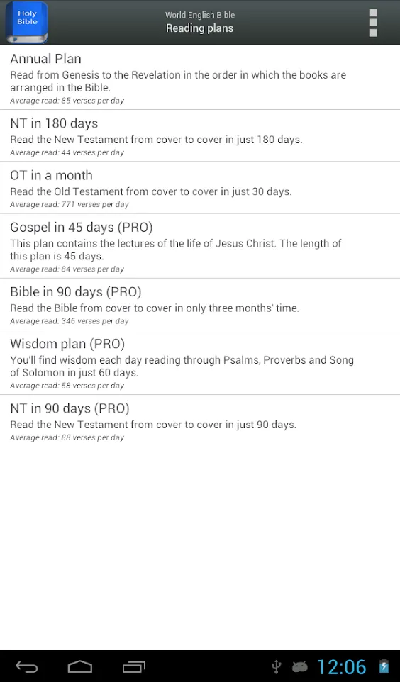 World English Bible | Indus Appstore | Screenshot