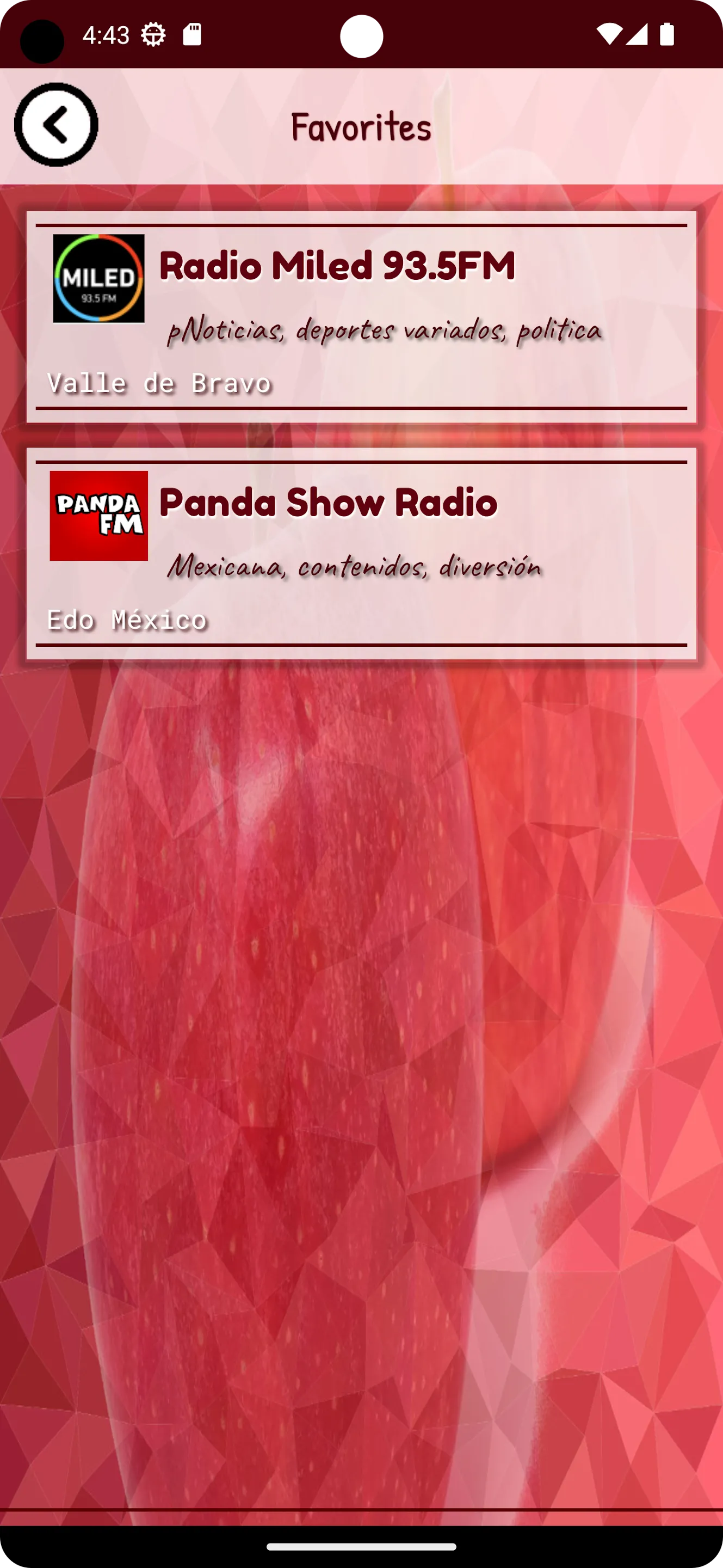 Radio Estado México (EdoMex) | Indus Appstore | Screenshot