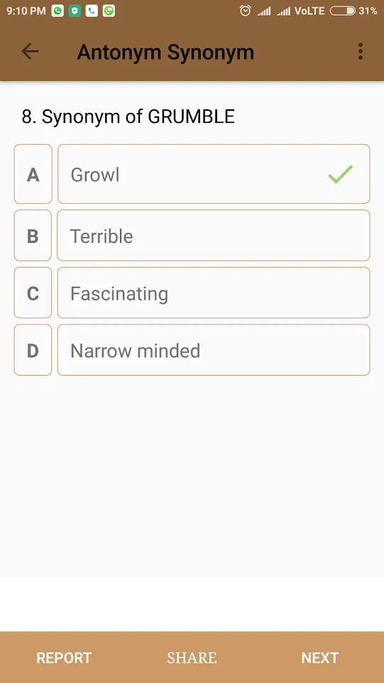 Antonyms Synonyms | Indus Appstore | Screenshot