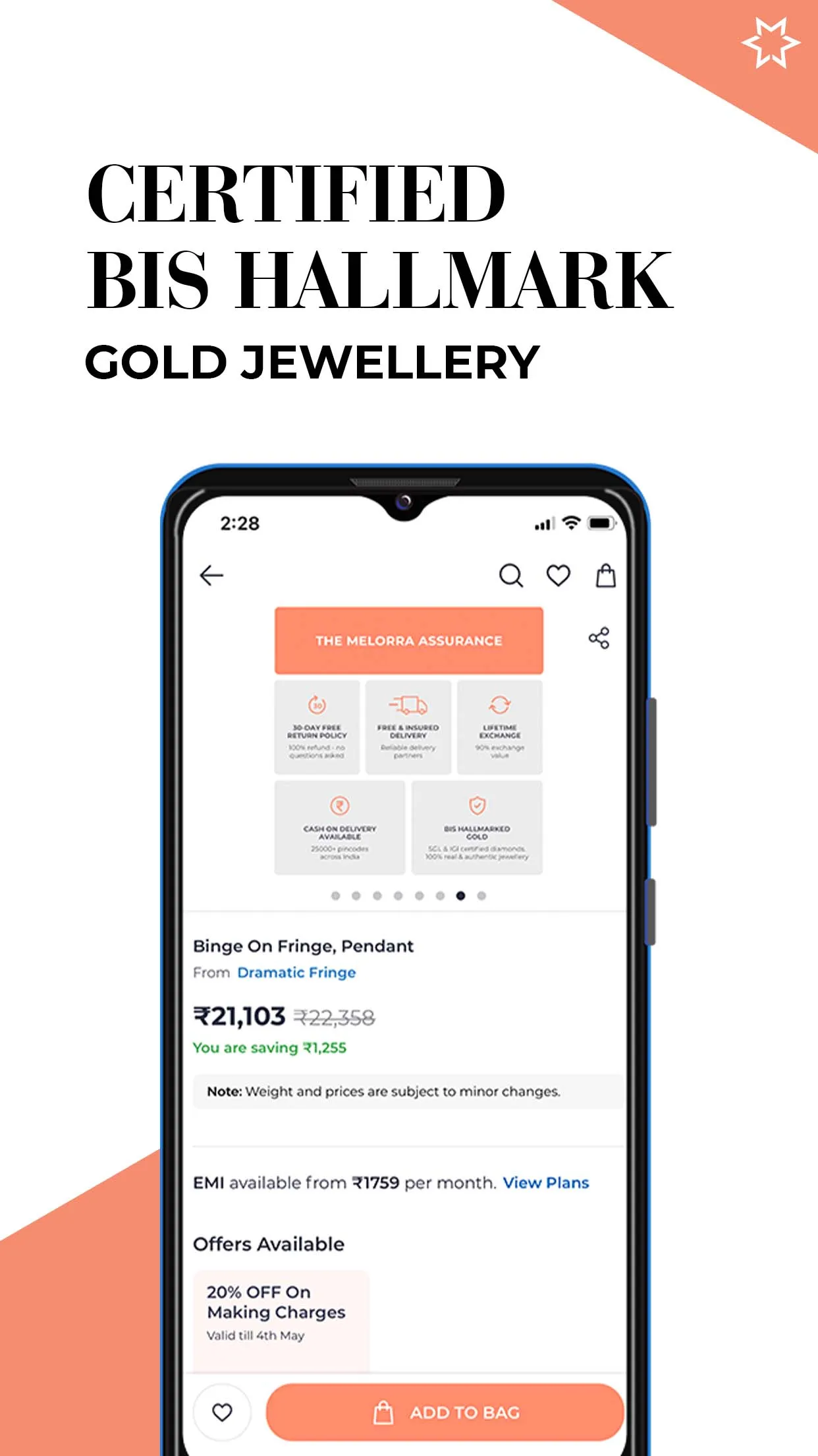 Melorra Jewellery Shopping App | Indus Appstore | Screenshot