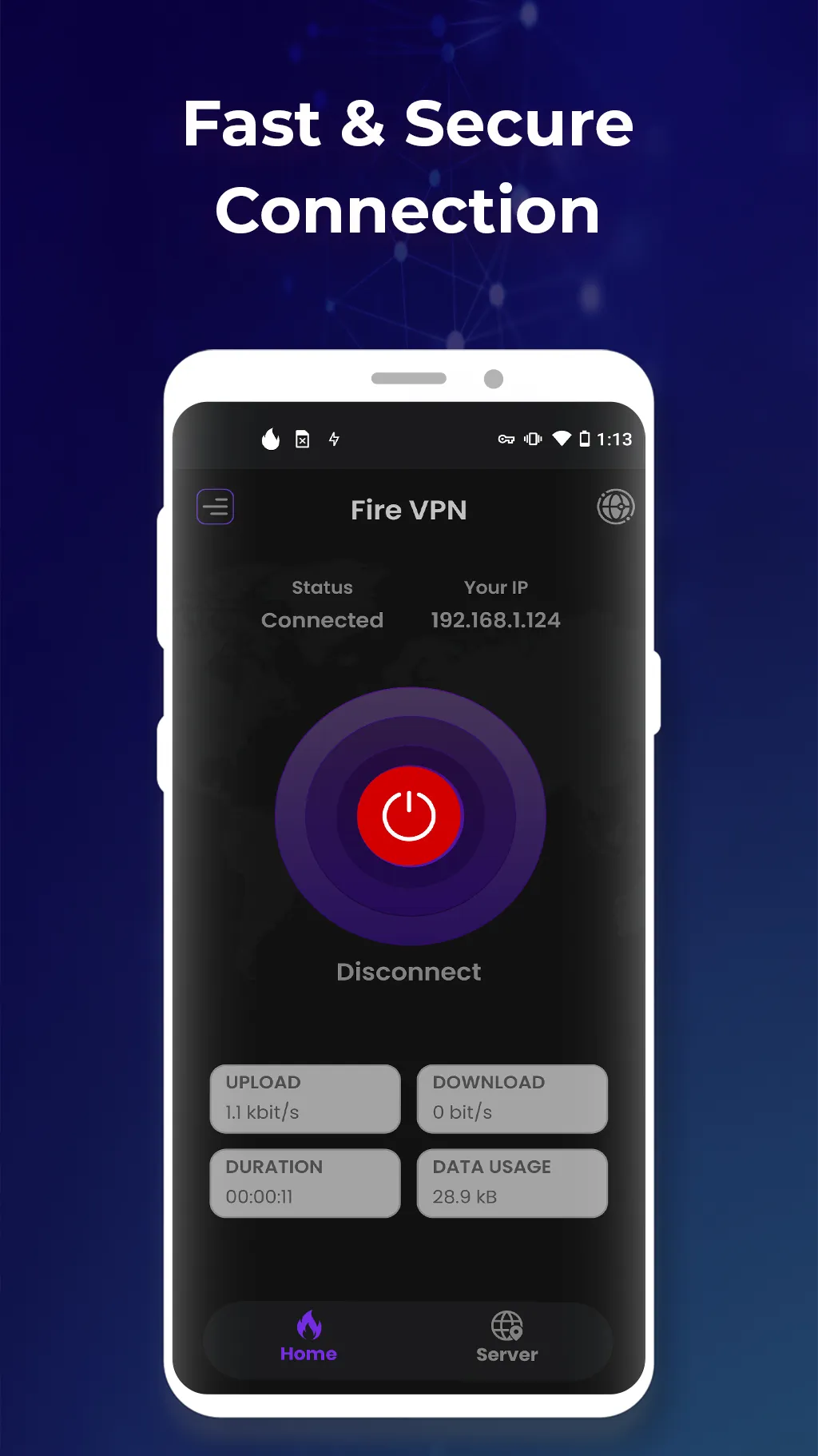 Fire VPN - Vpn Proxy Browser | Indus Appstore | Screenshot