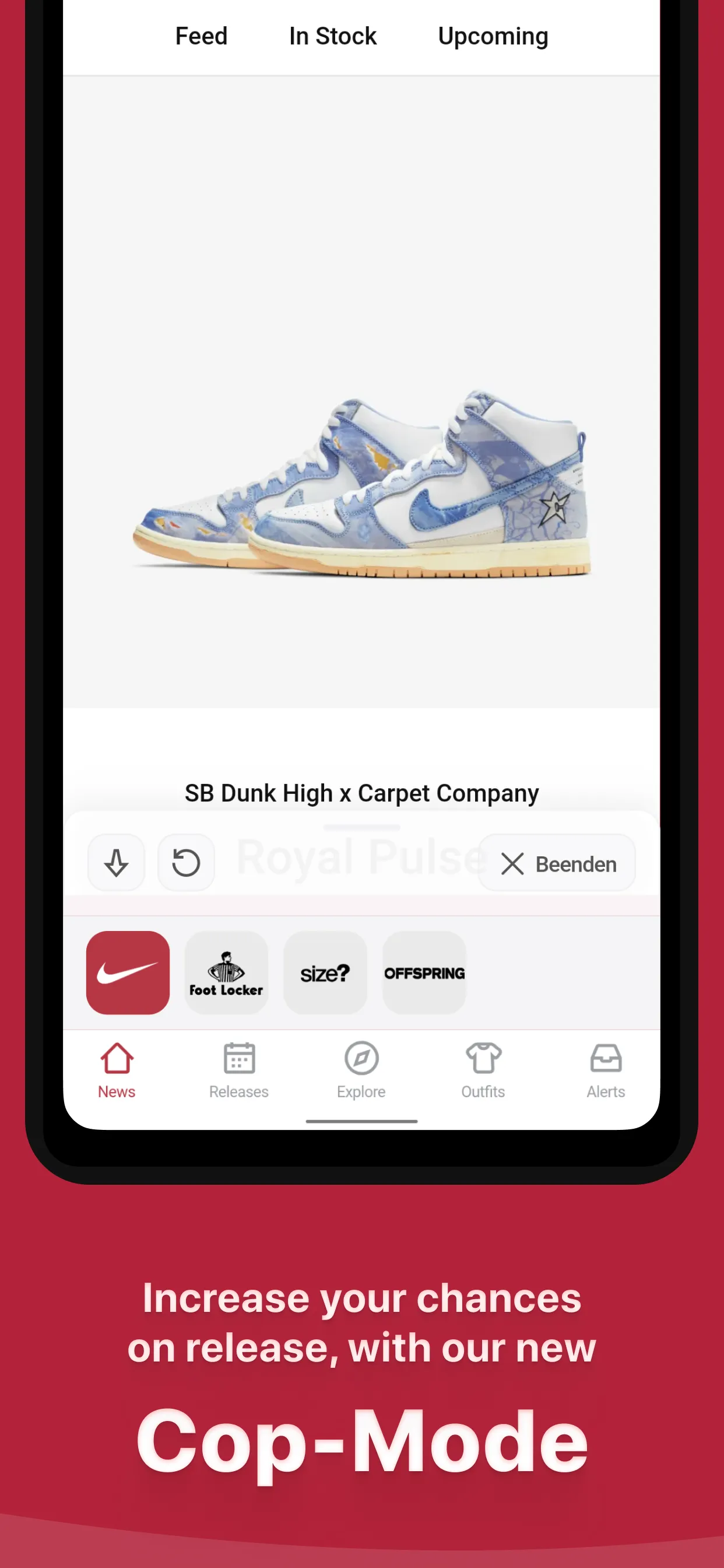 HEAT MVMNT - The Sneaker App | Indus Appstore | Screenshot