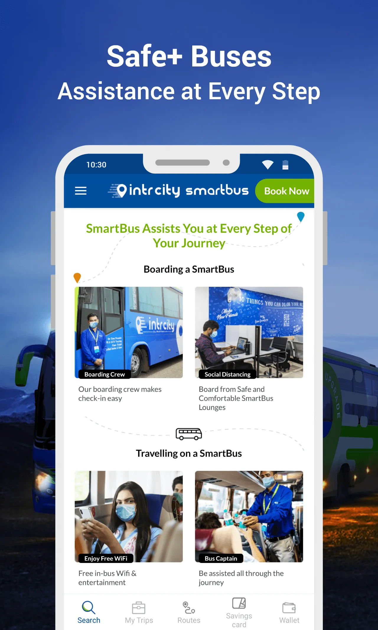 IntrCity: Bus Ticket Booking | Indus Appstore | Screenshot