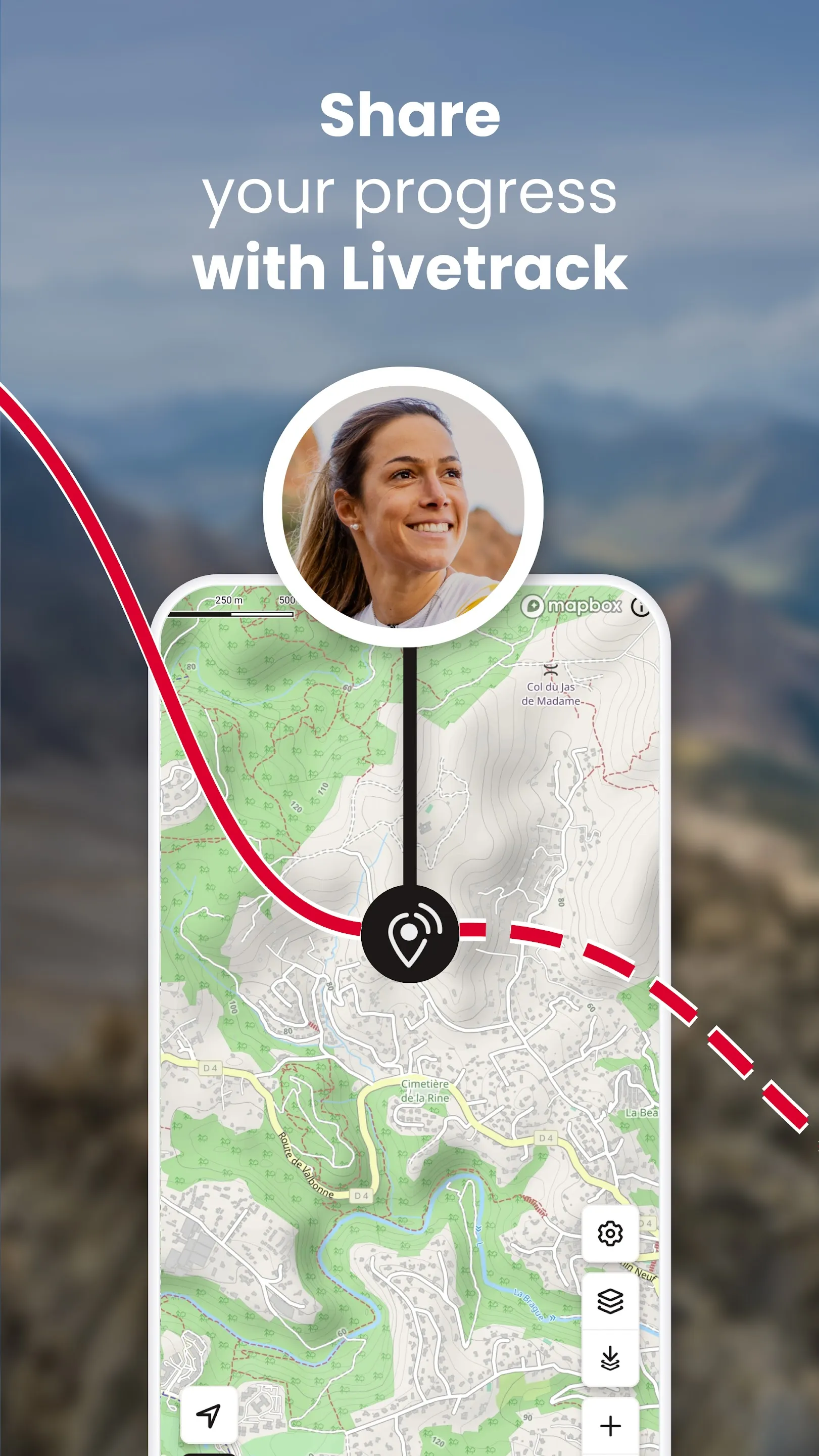 OpenRunner : bike & hike maps | Indus Appstore | Screenshot