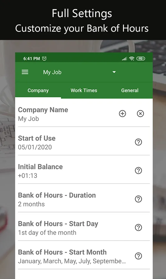 My Work Time App | Indus Appstore | Screenshot