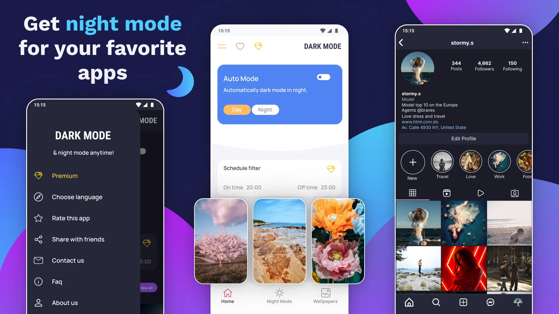 Dark Mode: Night Mode All Apps | Indus Appstore | Screenshot