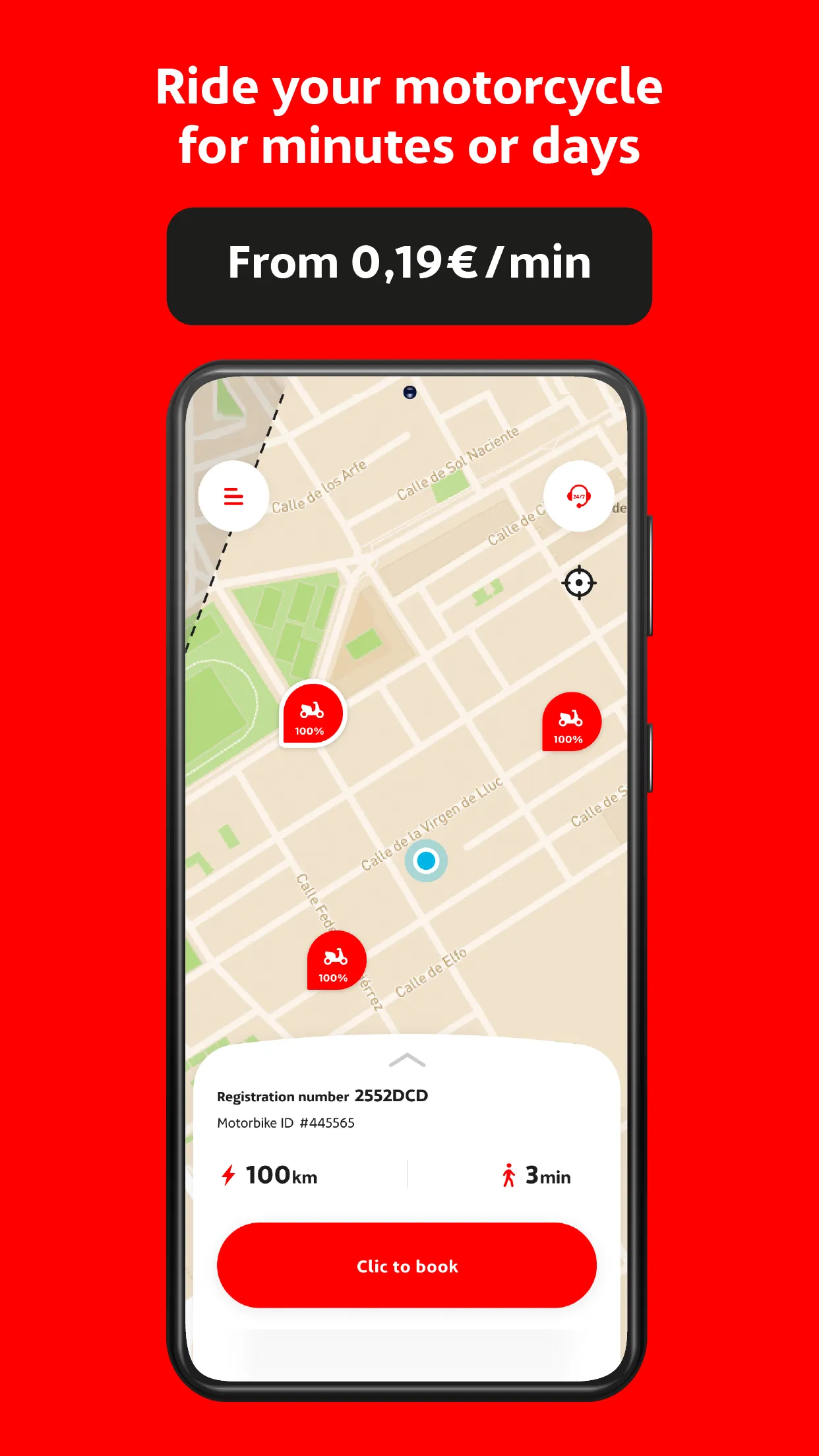 ACCIONA Mobility - Motosharing | Indus Appstore | Screenshot