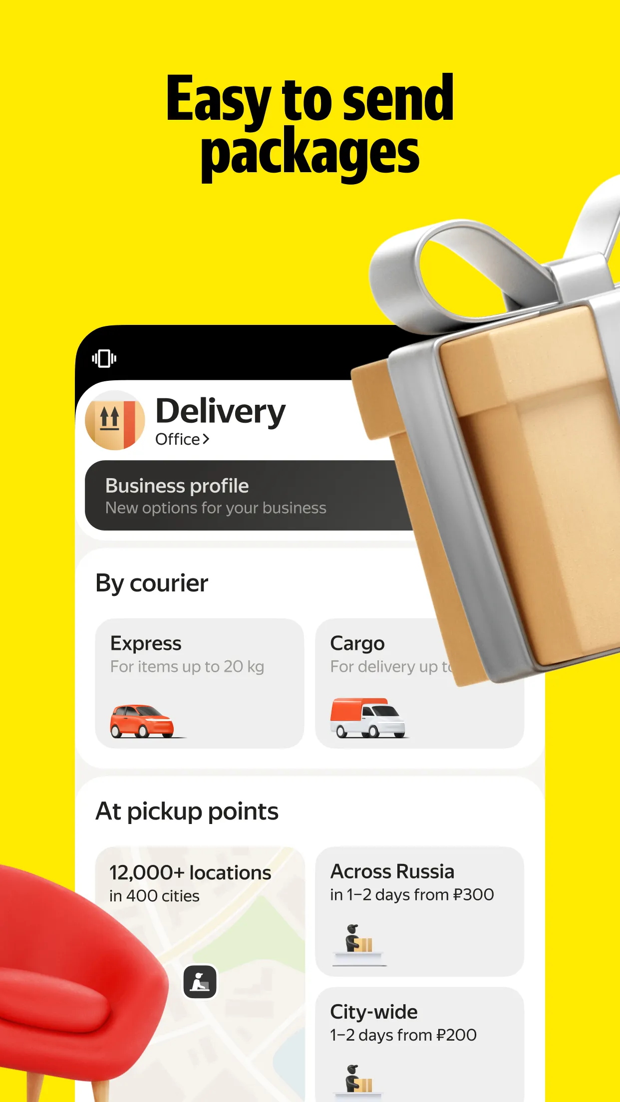 Yandex Go: Taxi Food Delivery | Indus Appstore | Screenshot