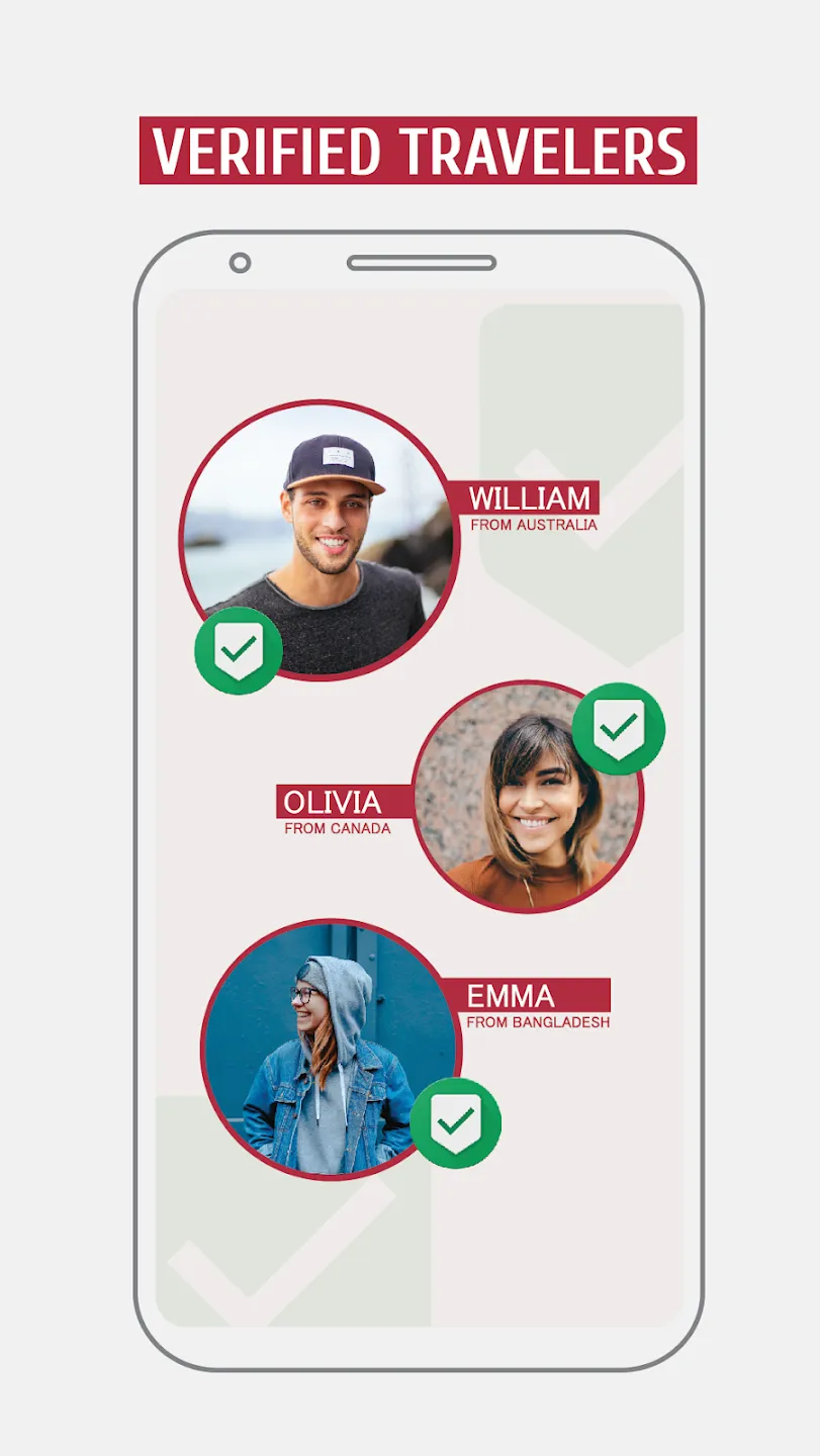 GAFFL - Find A Travel Buddy | Indus Appstore | Screenshot