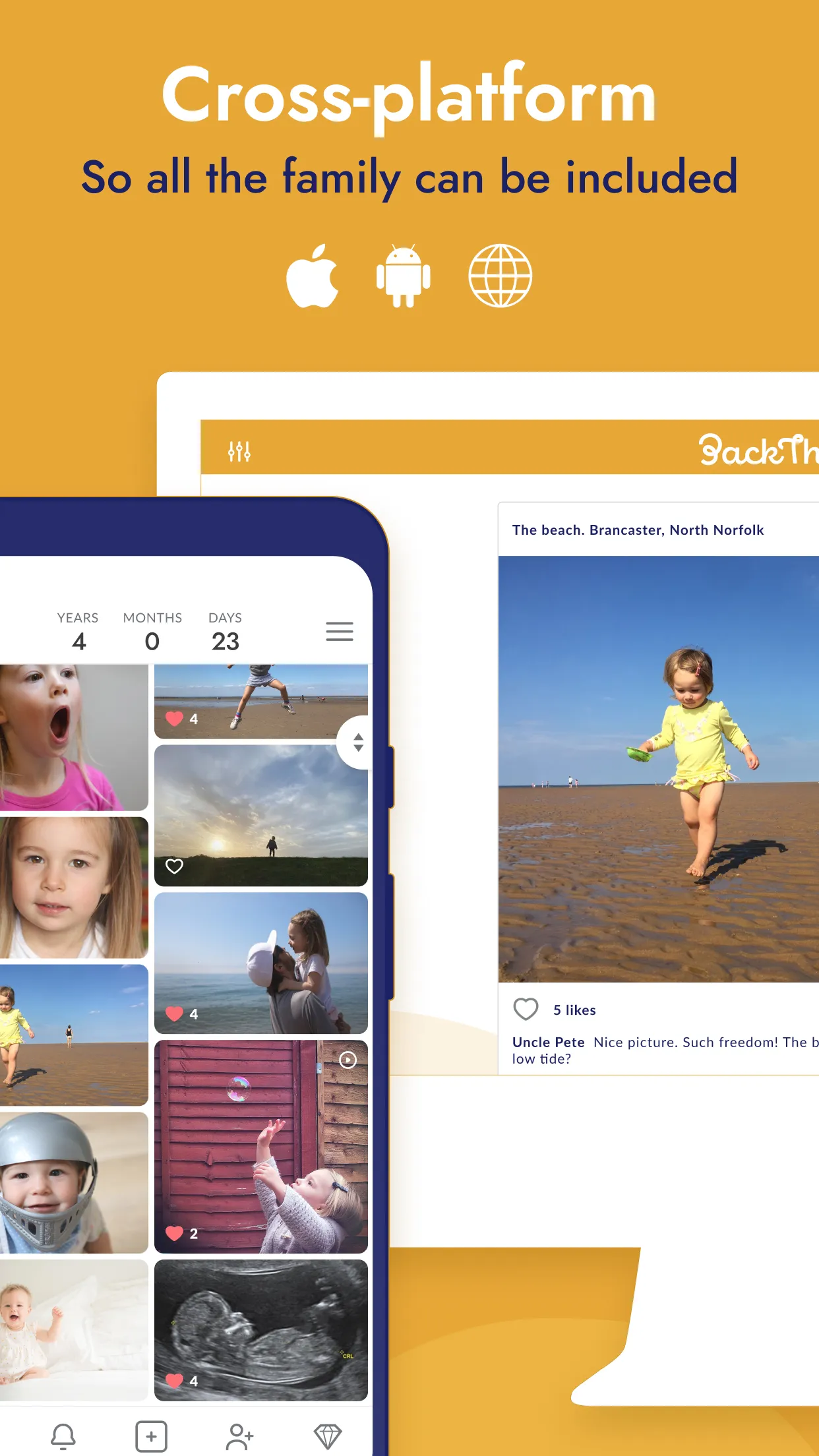 BackThen: Family Album Journal | Indus Appstore | Screenshot