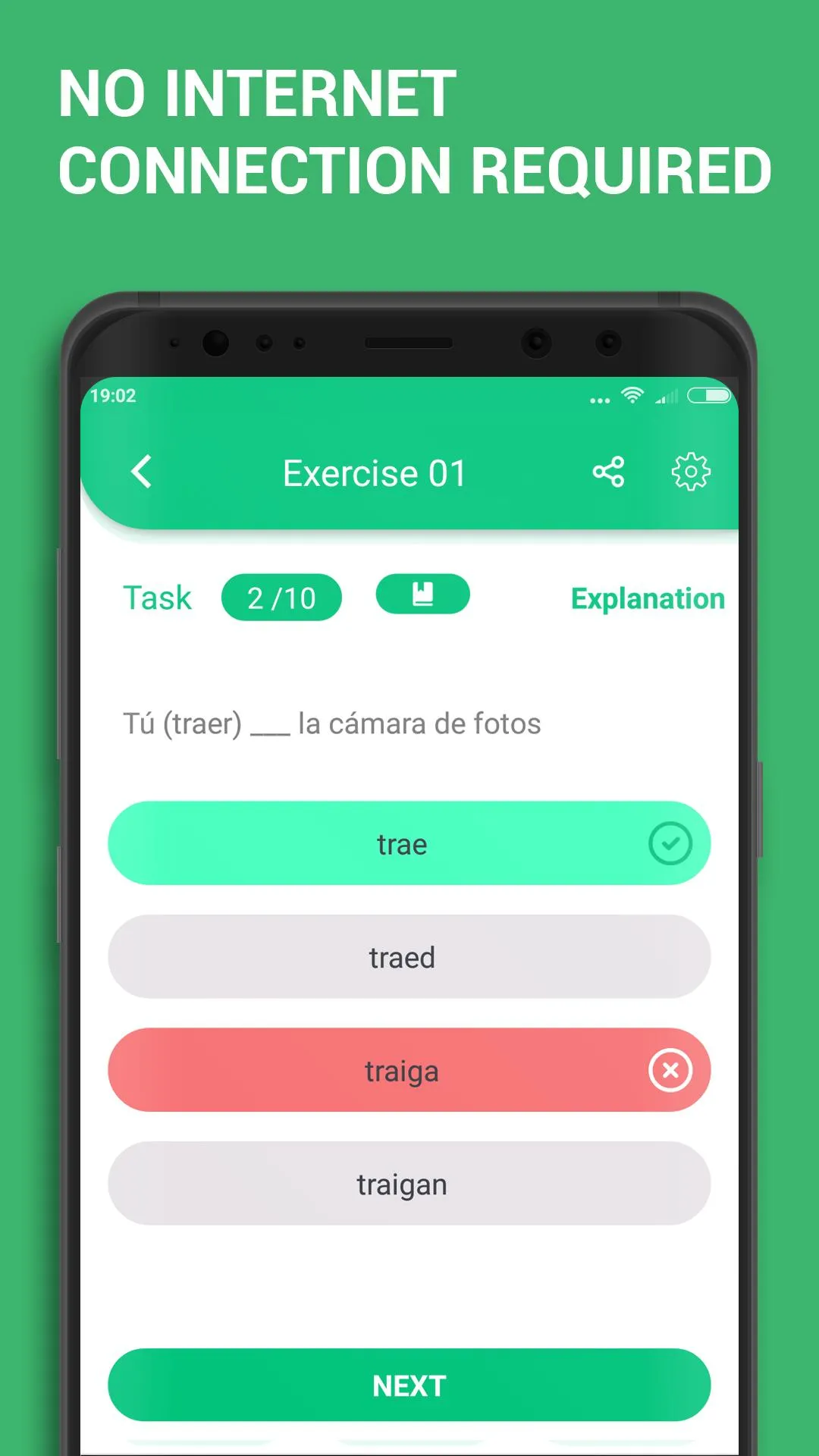 Learn Spanish Grammar A1 A2 B1 | Indus Appstore | Screenshot