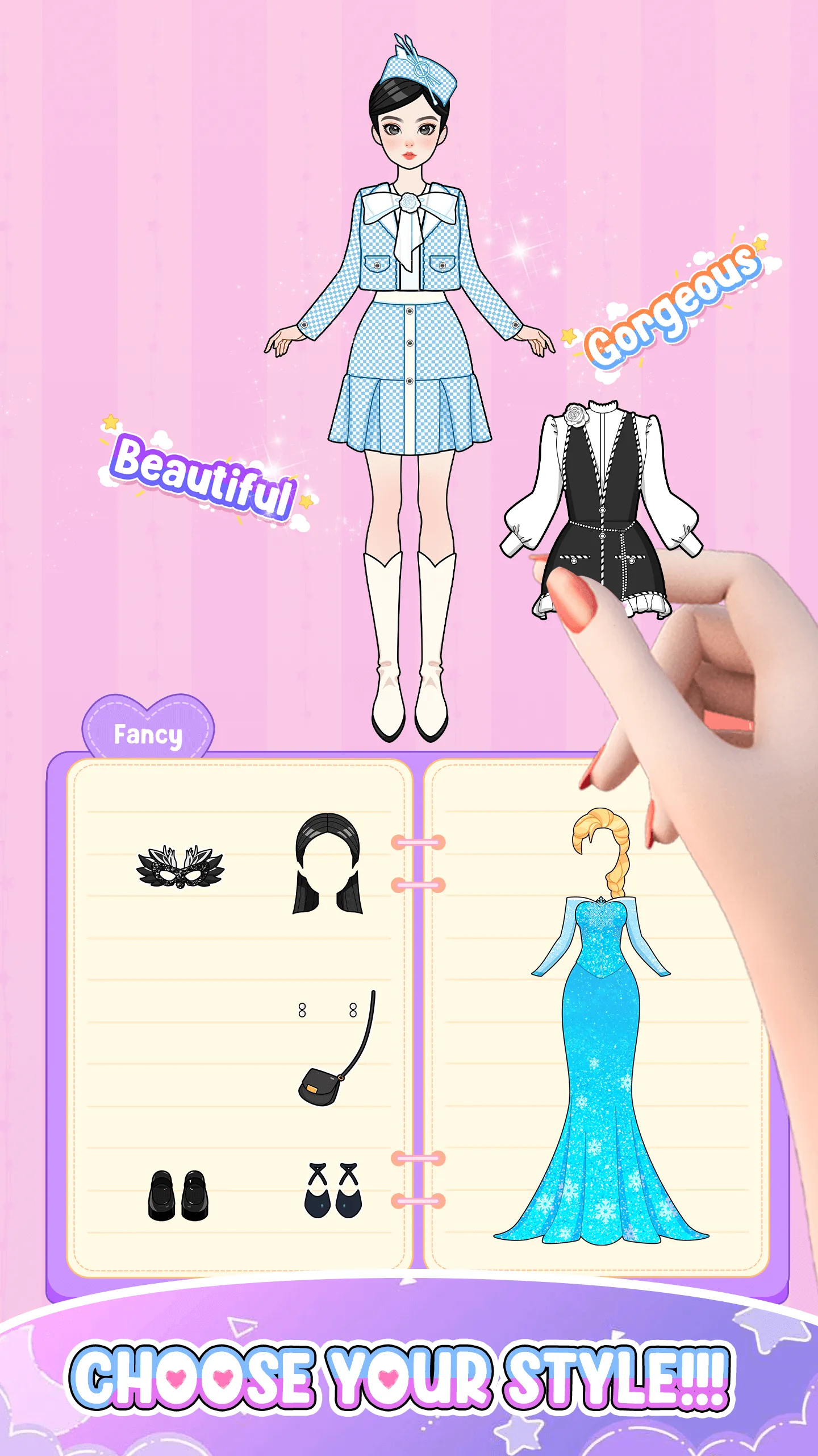 Paper Doll Diary: Dress Up DIY | Indus Appstore | Screenshot