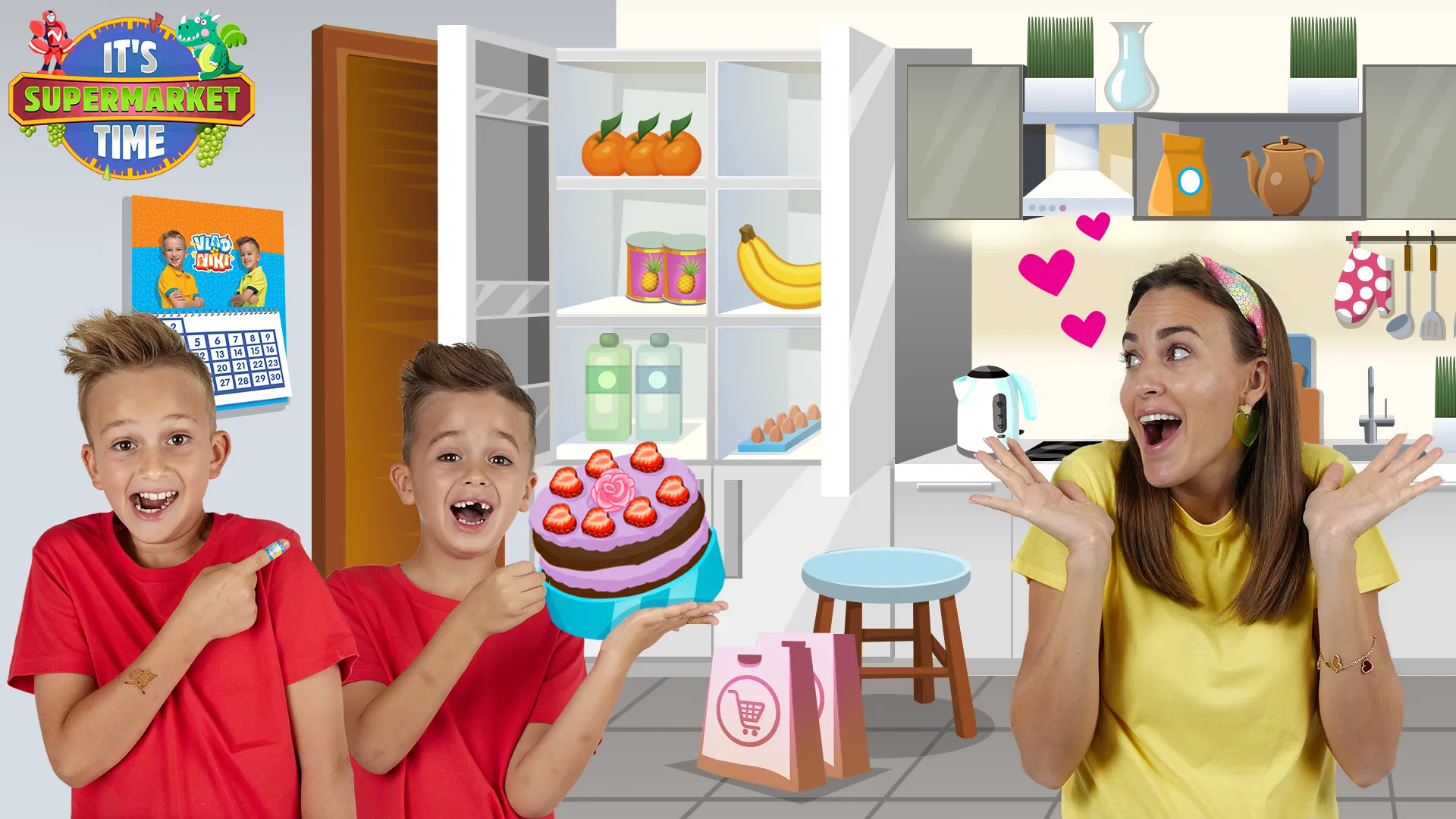 Vlad & Niki Supermarket game | Indus Appstore | Screenshot