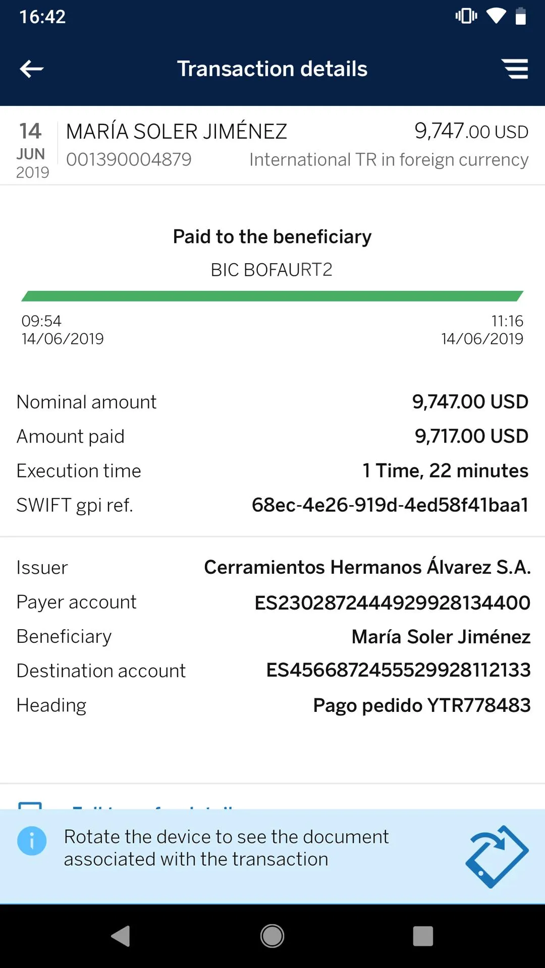 BBVA Net Cash | ES & PT | Indus Appstore | Screenshot