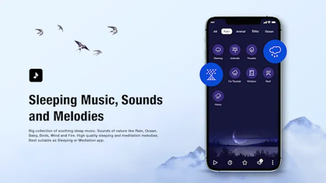 Nature Sounds, Relaxing Sounds | Indus Appstore | Screenshot