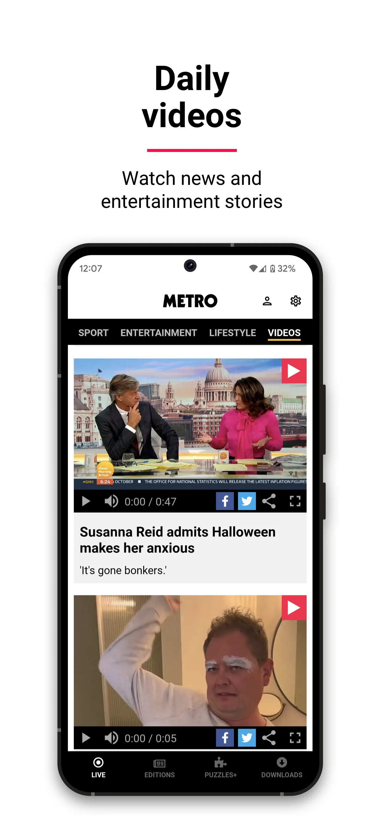 Metro | World and UK news app | Indus Appstore | Screenshot