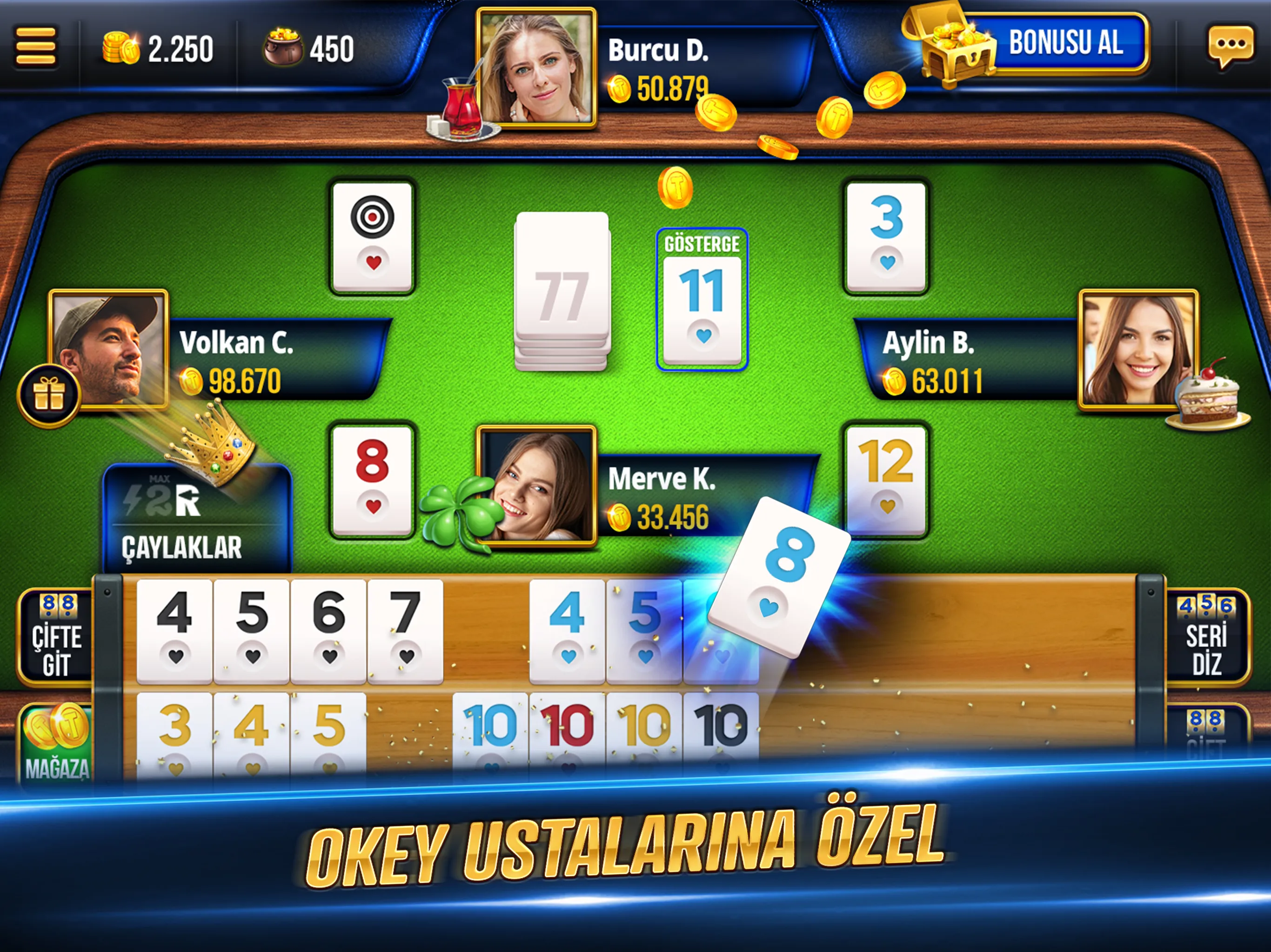 Tekel Okey | Indus Appstore | Screenshot